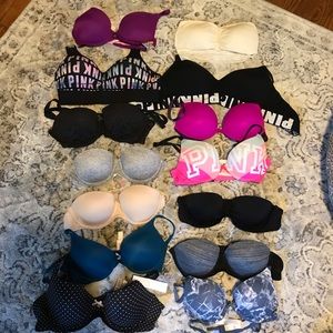 Lot of 14 Bras